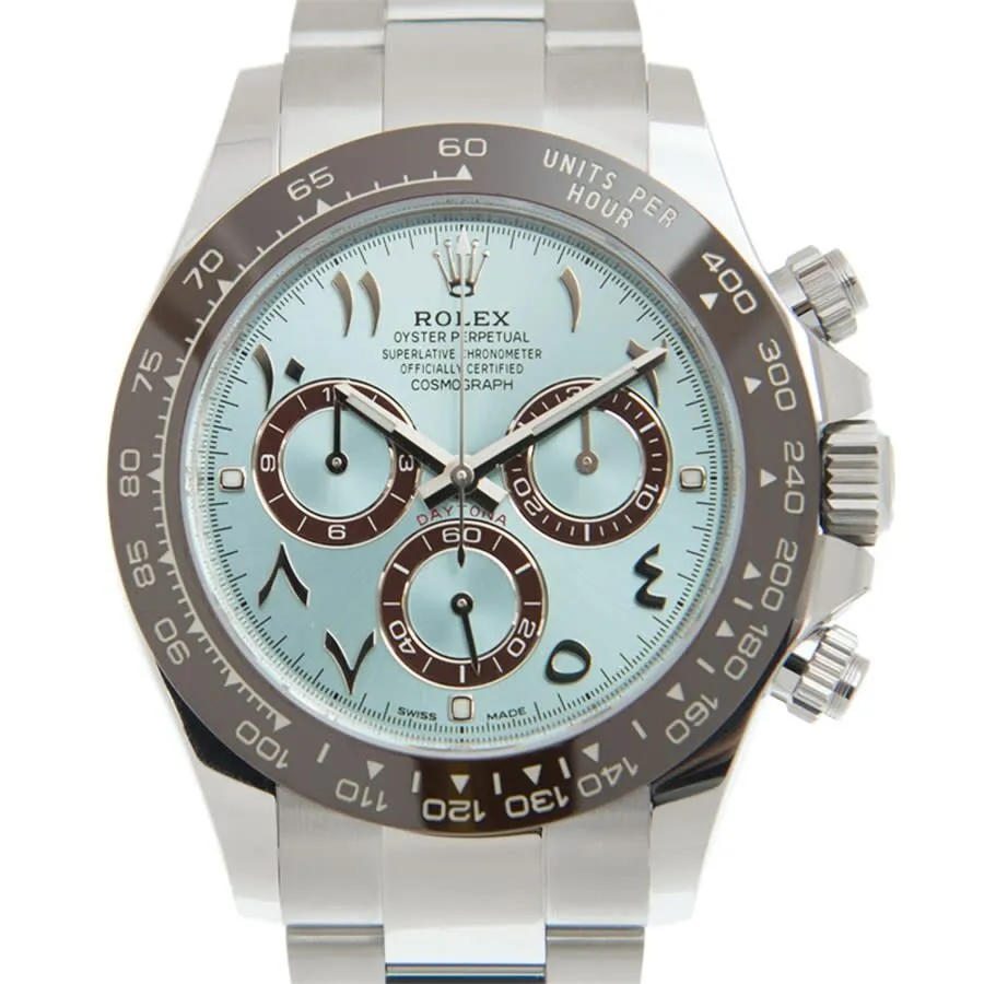 Rolex Cosmograph Daytona Chronograph Blue Dial Men's Watch 116506-Arab