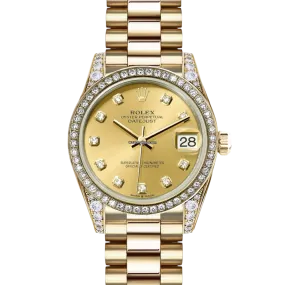 Rolex Datejust 179158 Champagne Diamond