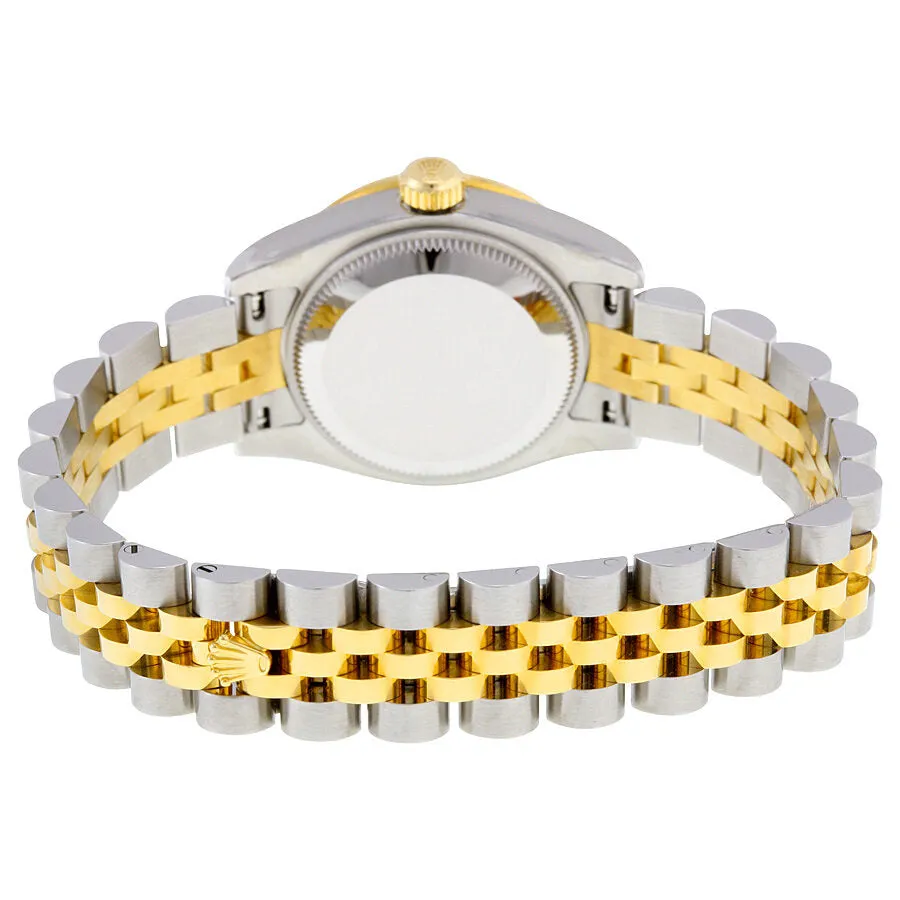 Rolex Lady Datejust 26 Ivory Sunburst Dial Stainless Steel and 18K Yellow Gold Jubilee Bracelet Automatic Watch 179383ISBDJ