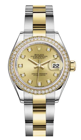 Rolex Lady Datejust Champagne Diamond Dial Automatic Watch 279383CDO