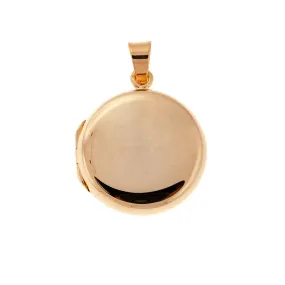 Rose Gold Round Locket