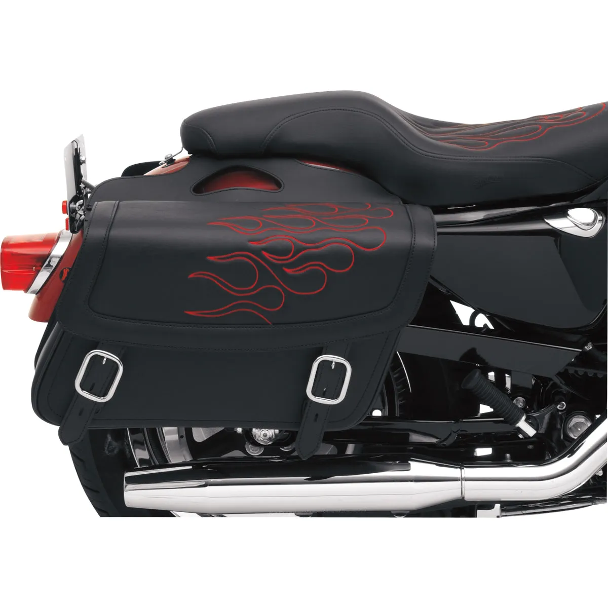 SADDLEMEN Highwayman Tattoo Saddlebags