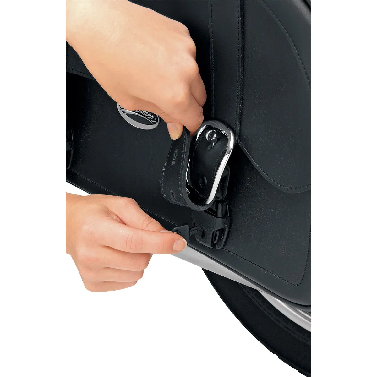 SADDLEMEN Highwayman Tattoo Saddlebags