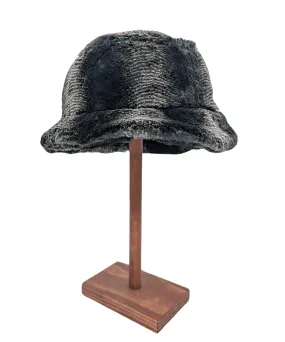 Samantha Hat Style - Minky Stripe Faux Fur (Medium Only)