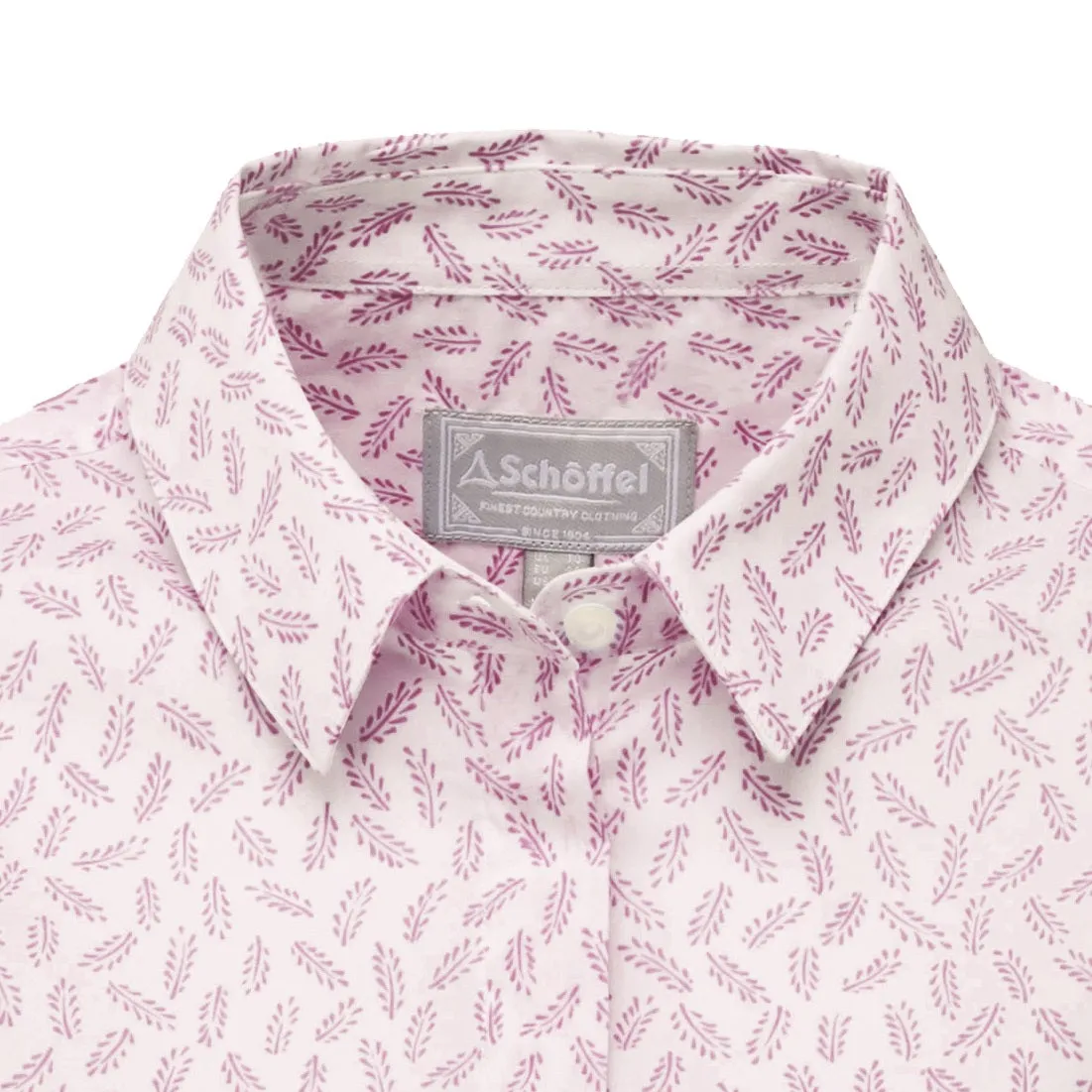 Schoffel Sunningdale Ladies Shirt - Barley Raspberry