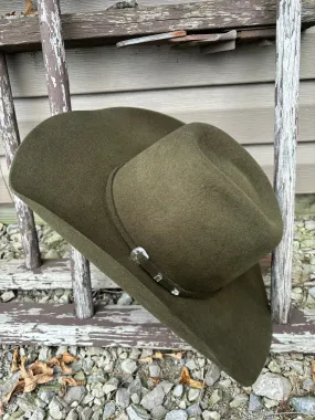 Serratelli Mesa Olive Pure Wool Cowboy Hat