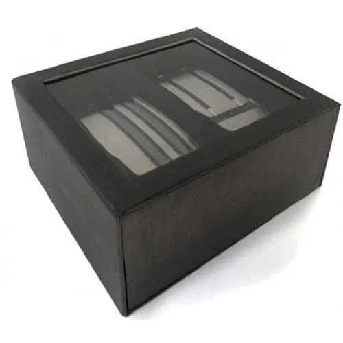 SHANE - Mens Black & White Belt Gift Box
