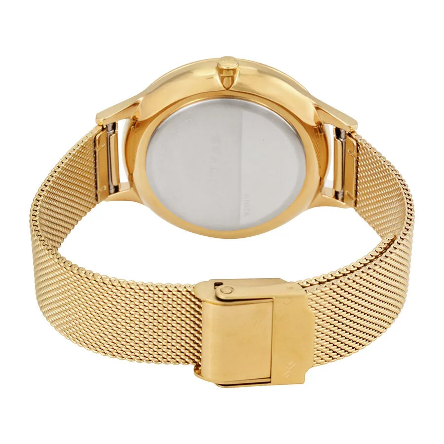 Skagen Anita Black 'Night Sky' Crystal-Dotted Dial Ladies Watch SKW2385
