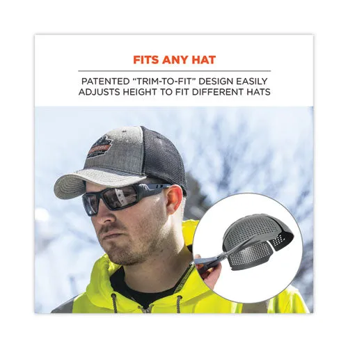 Skullerz 8945f(x) Universal Bump Cap Insert - Extra Venting, Charcoal, Ships In 1-3 Business Days