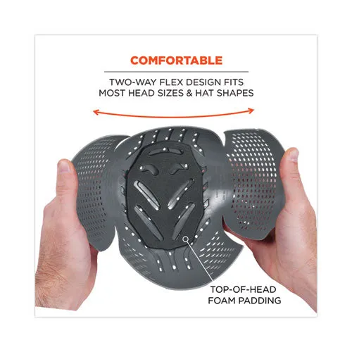 Skullerz 8945f(x) Universal Bump Cap Insert - Extra Venting, Charcoal, Ships In 1-3 Business Days