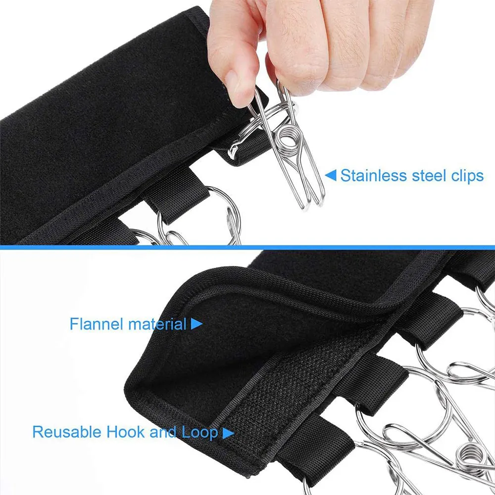 Space Saving Hat Organizer with Clips