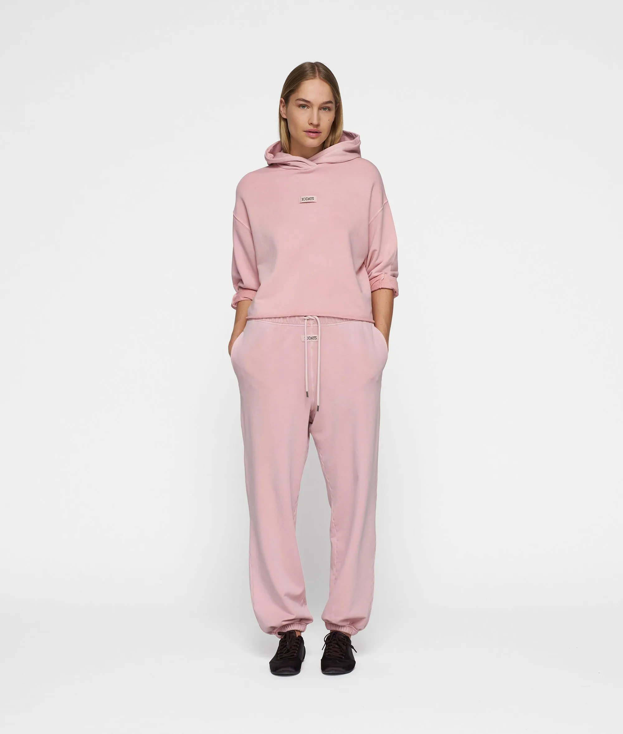 statement hoodie | raspberry