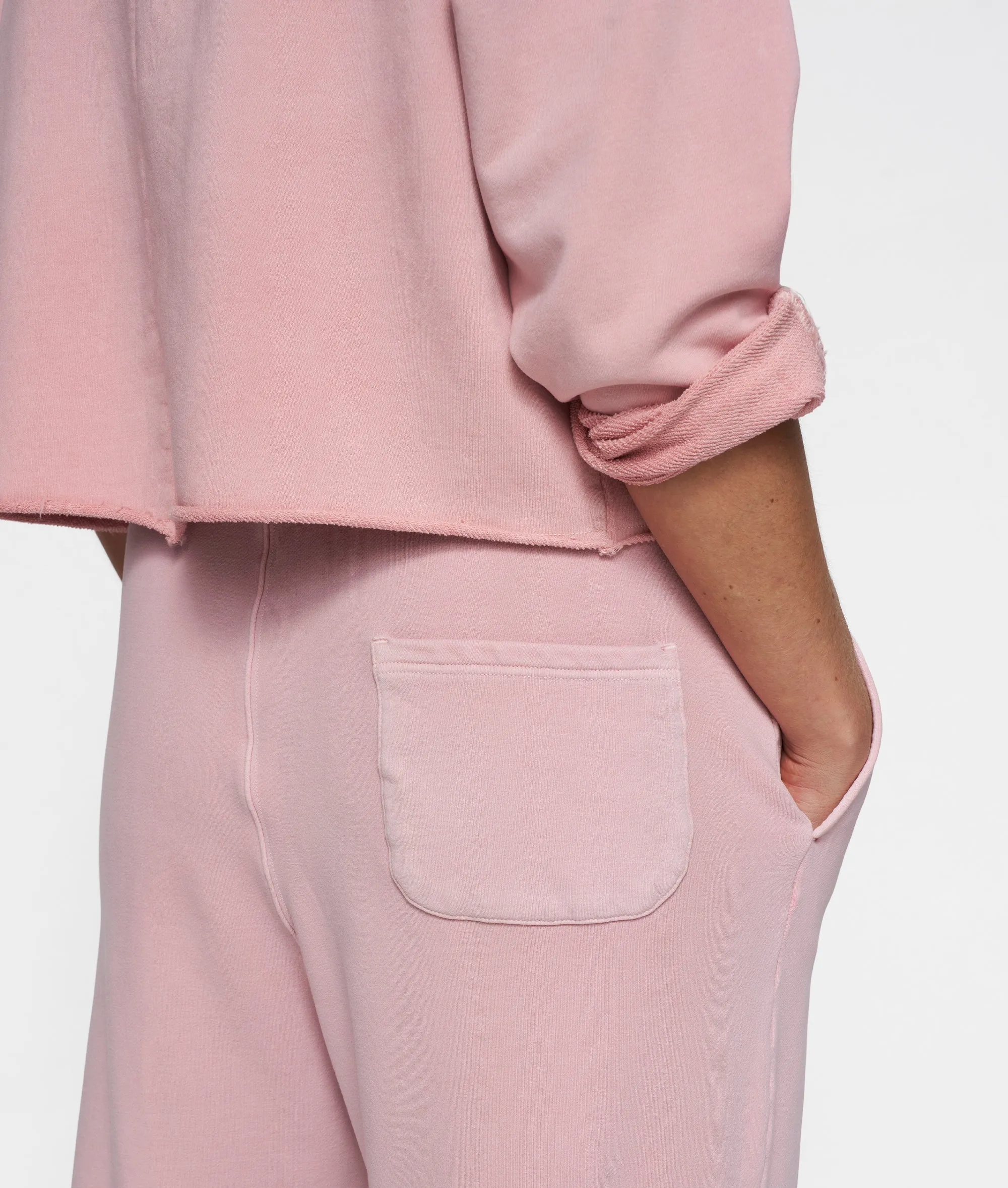 statement hoodie | raspberry