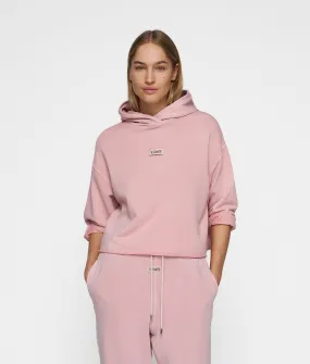 statement hoodie | raspberry