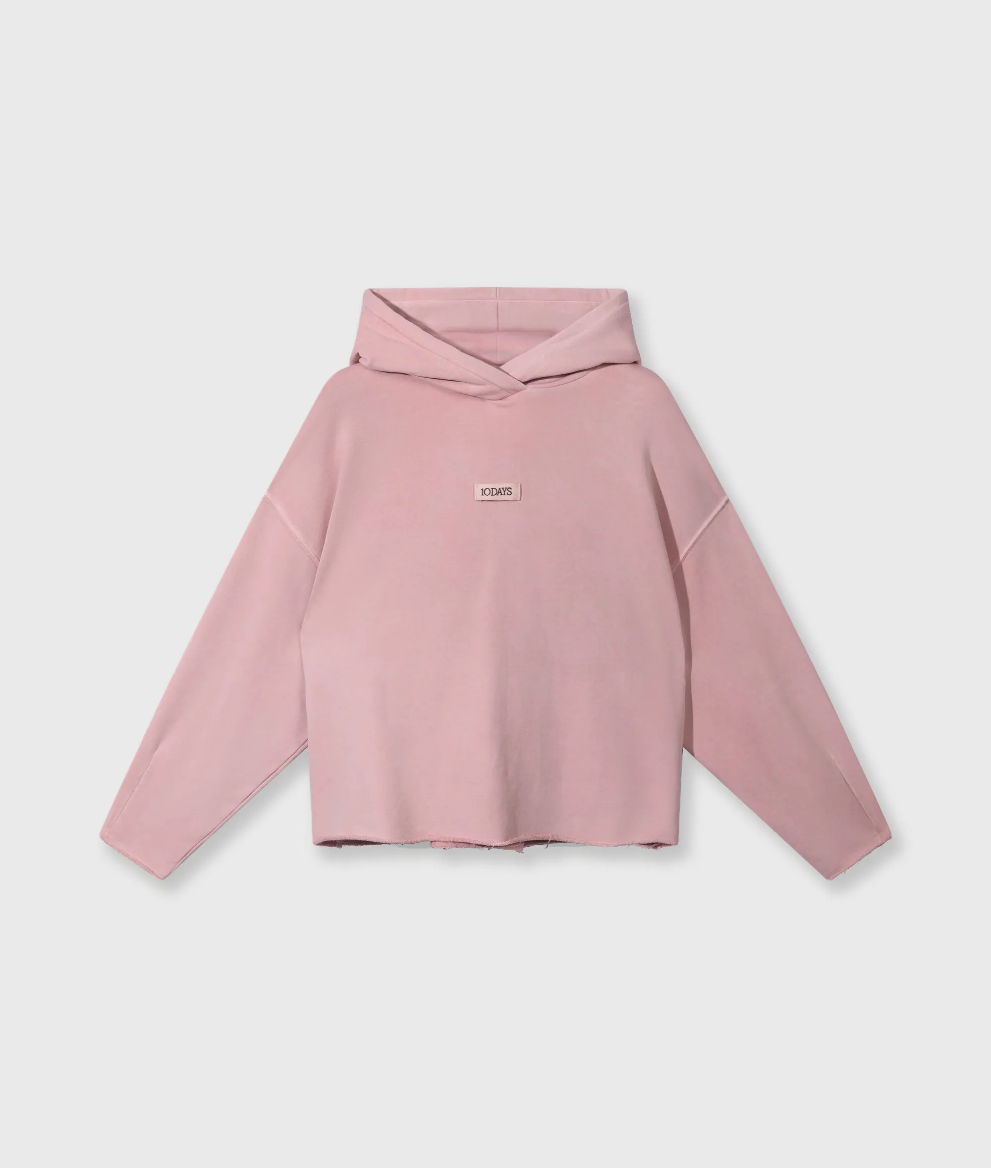 statement hoodie | raspberry