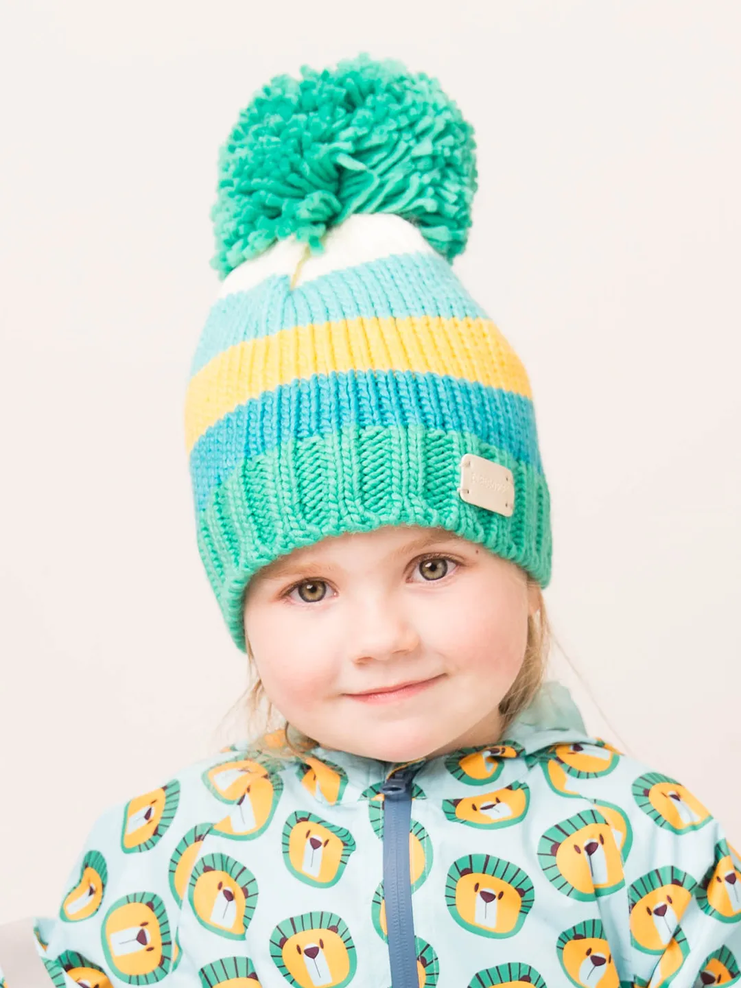 Striped Bobble Hats
