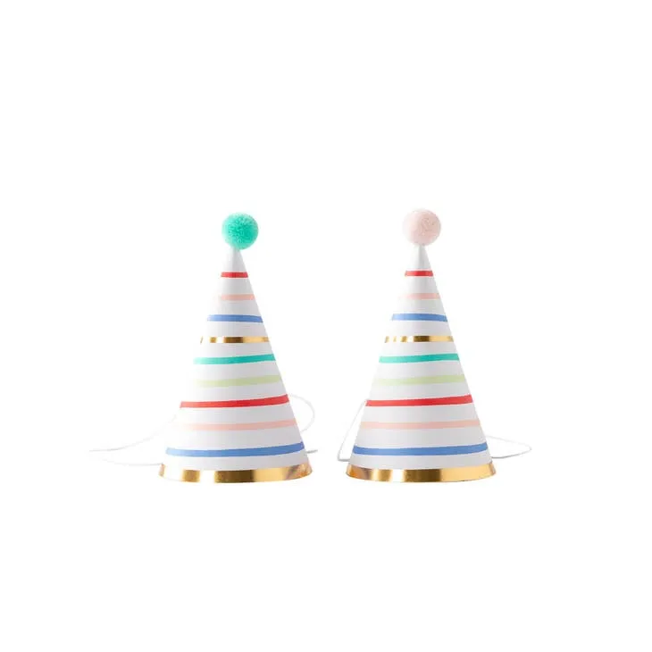 Striped Party Hats