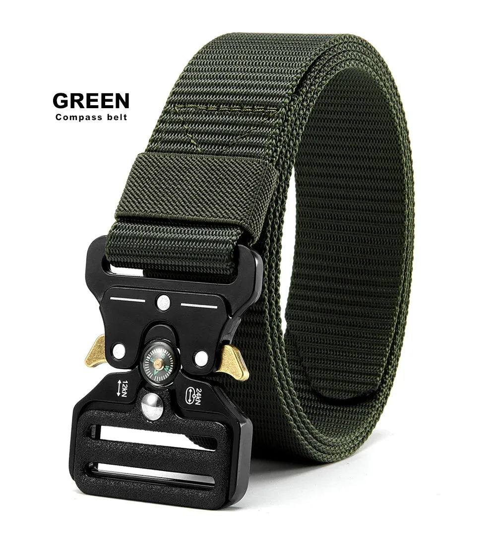 Tactical Compass Belt for Men