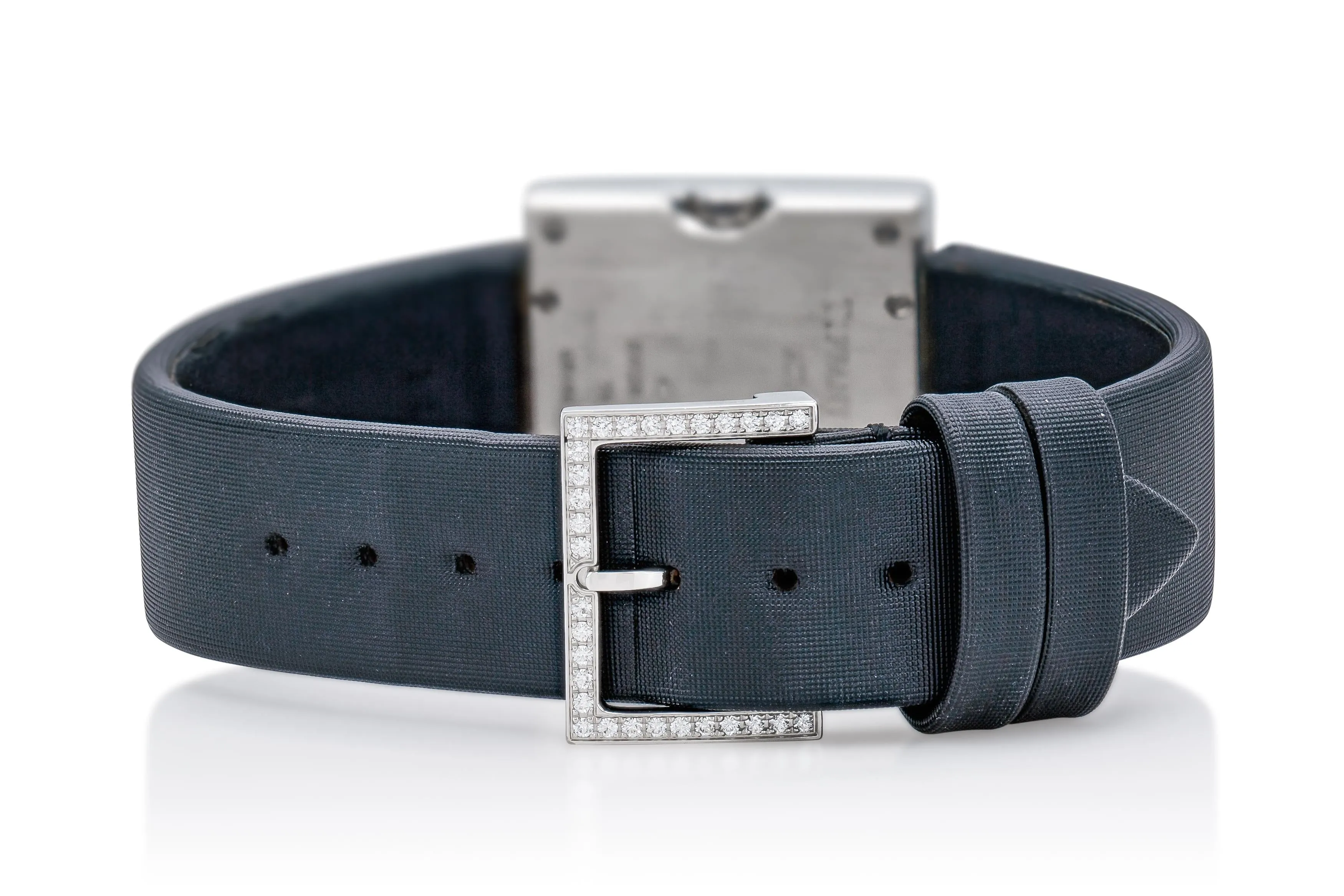 Tiffany & Co. Atlas White Gold Watch with Diamonds