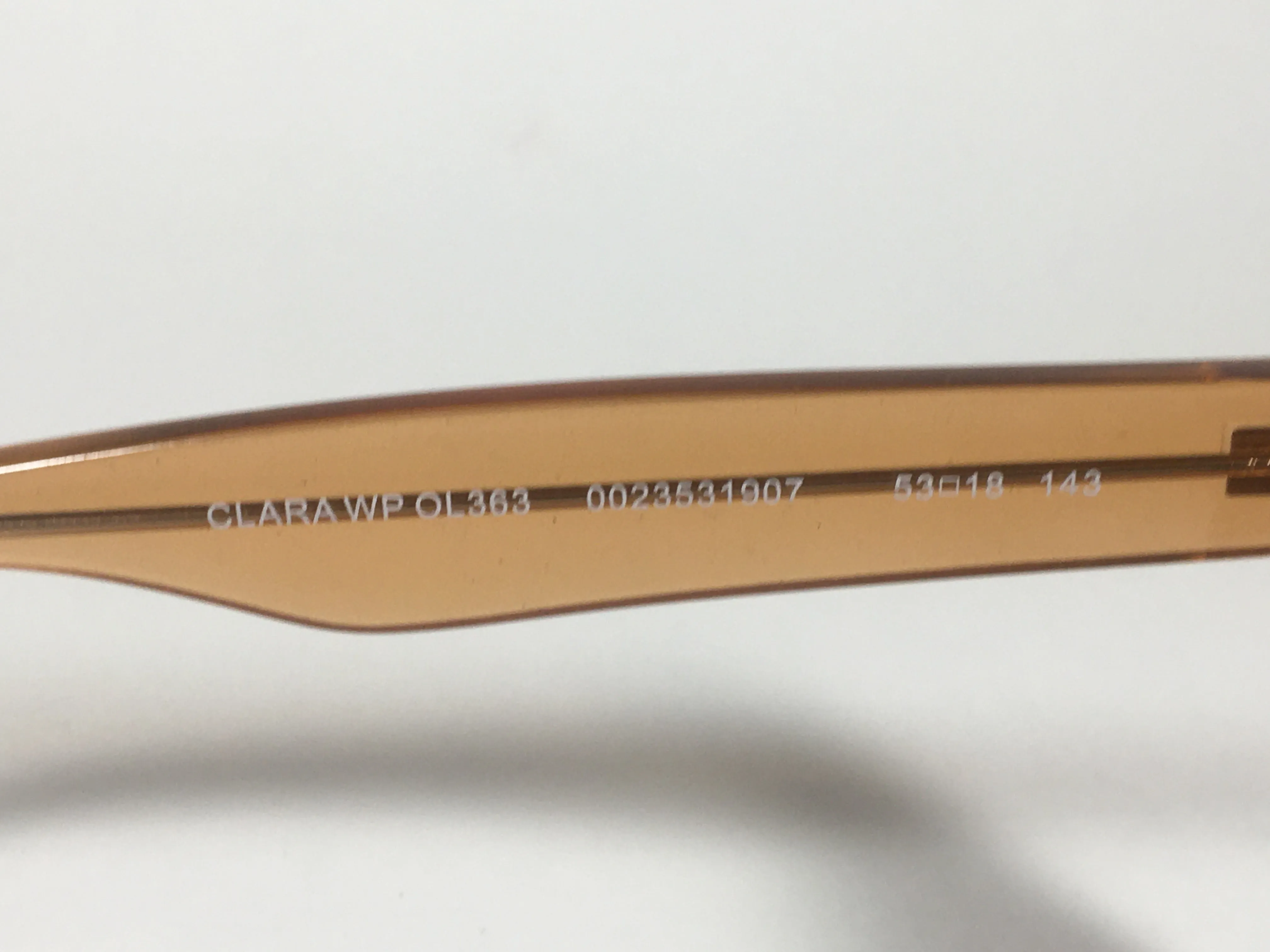 Tommy Hilfiger Clara Square Sunglasses Brown Tortoise Brown Gradient Lens CLARA WP OL363