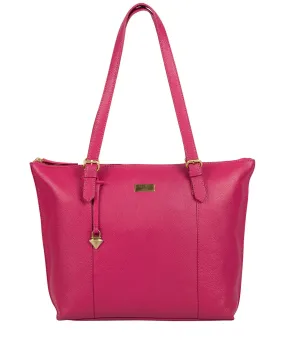 'Trinity' Cabaret Leather Tote Bag