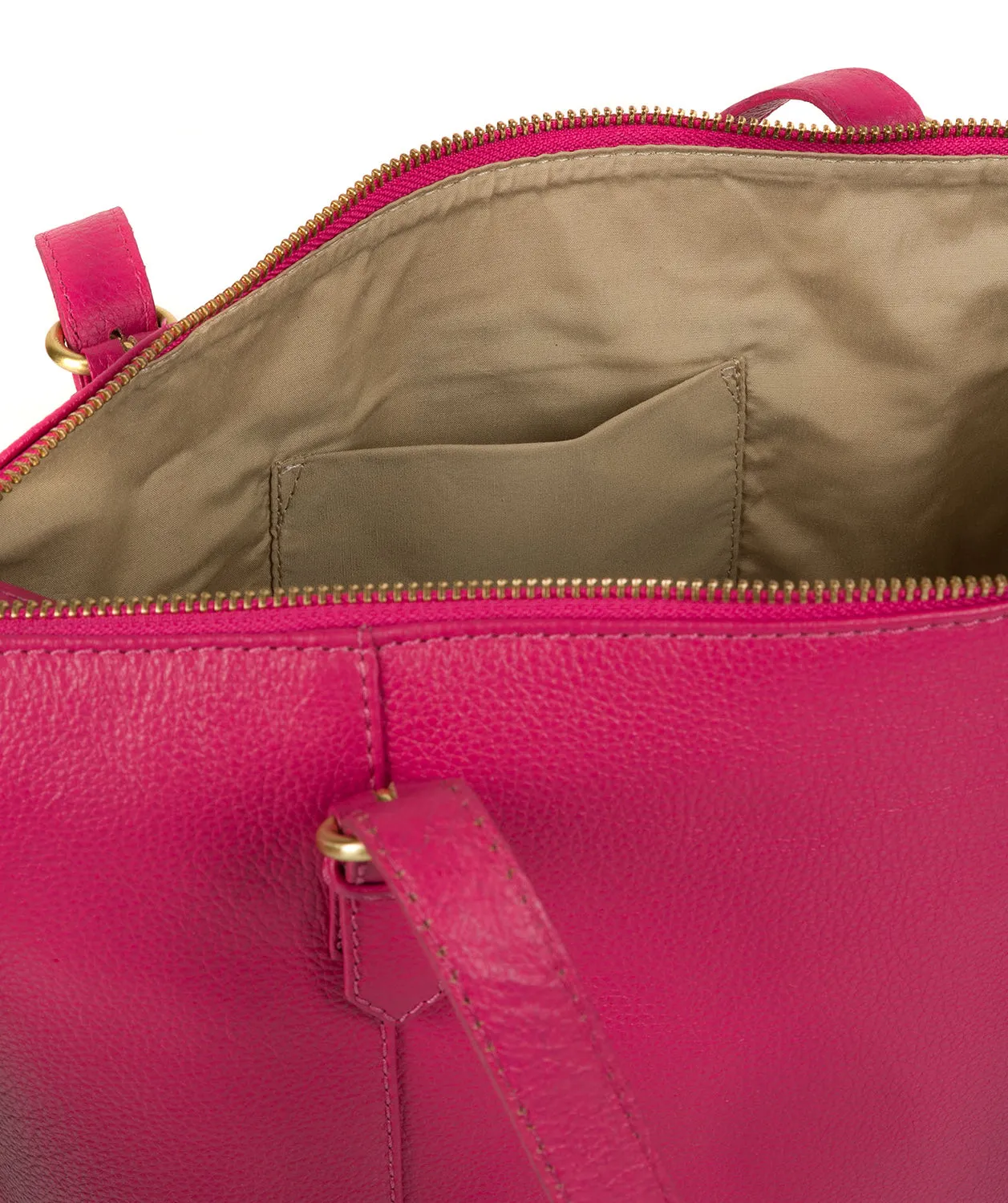 'Trinity' Cabaret Leather Tote Bag