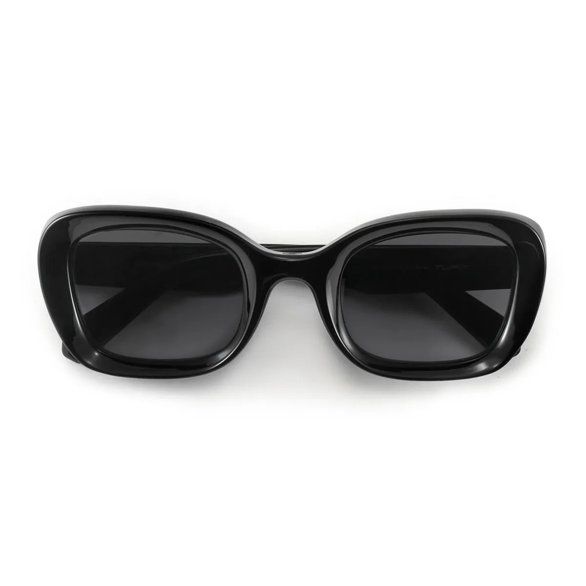 Turin - Black Shiny - Grey Gradient Lens