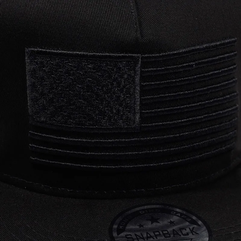 USA Flag Embroidery Baseball Cap / Unisex Snapbacks Caps in Rock Style