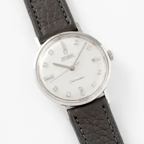 Vintage Omega White Gold Seamaster Dress Watch