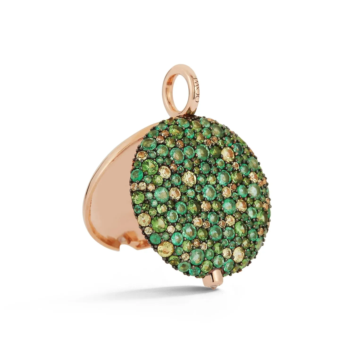 Walters Faith 'OC x WF' Emerald & Tsavorite Pebble Locket