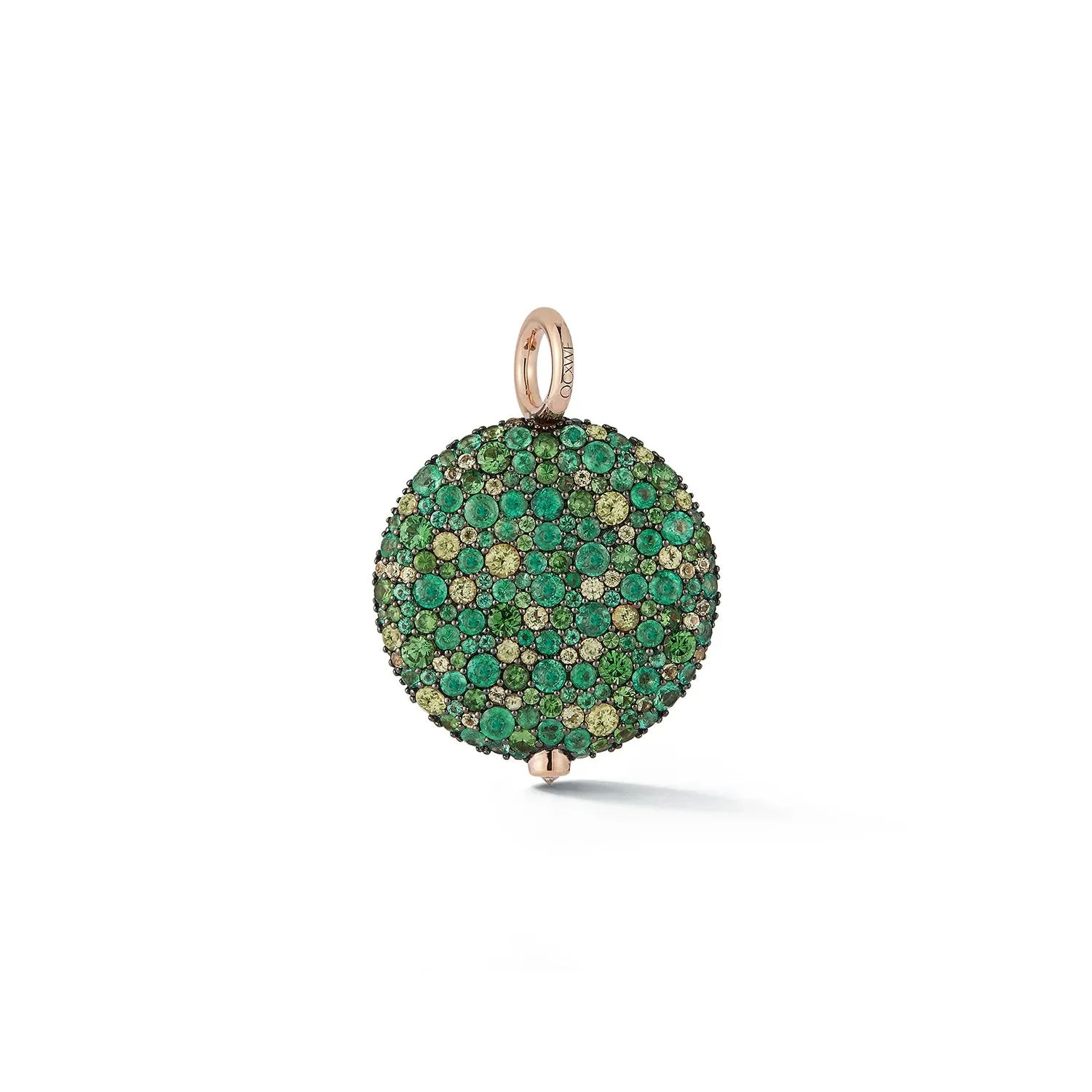 Walters Faith 'OC x WF' Emerald & Tsavorite Pebble Locket