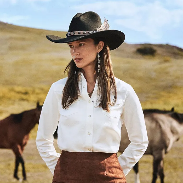 Wild West Classic Broken Bow 4X Cowboy Hat