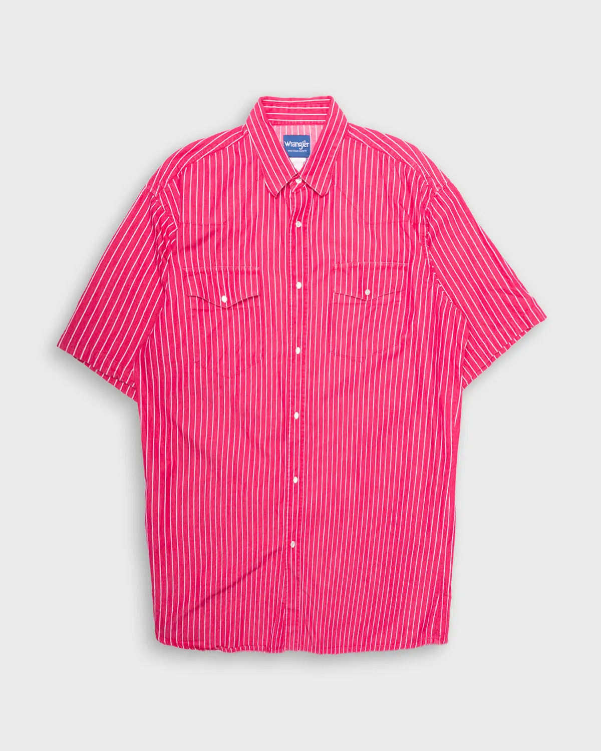 Wrangler striped short sleeve shirt