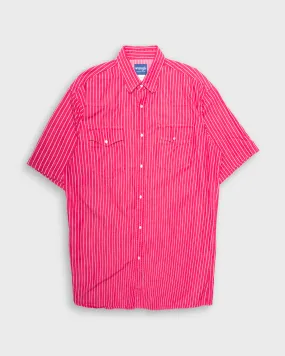Wrangler striped short sleeve shirt