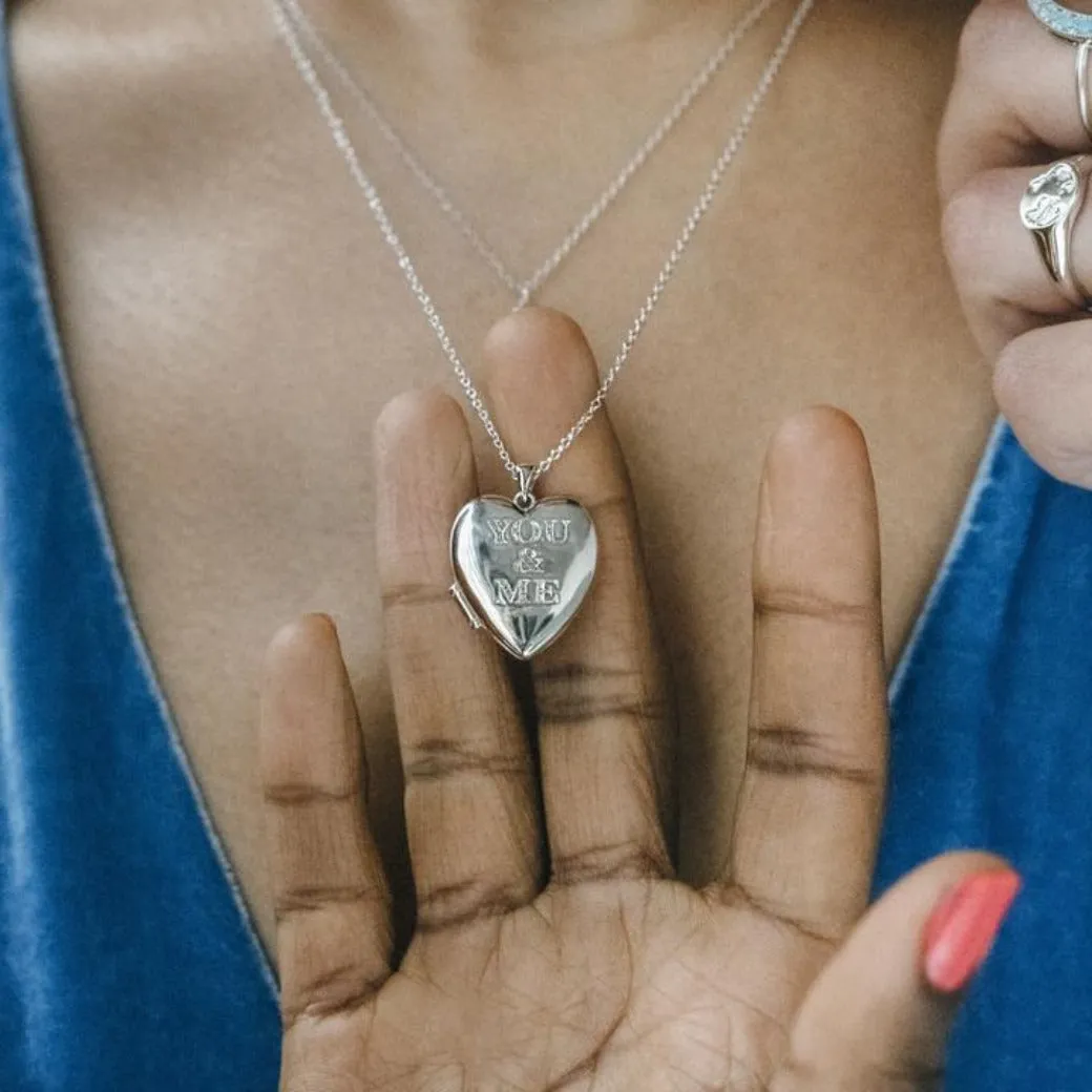 'You and Me' Layered Necklace Set