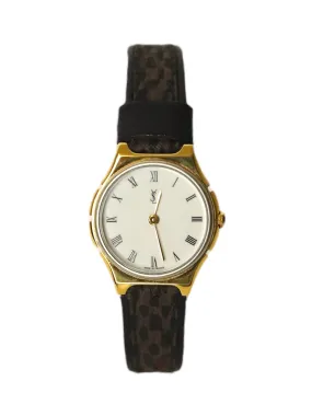 YSL 660 18 Gold Plated Watch
